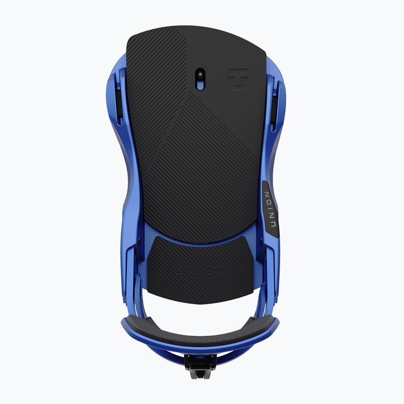 Attacchi da snowboard Union Force da uomo blu metallizzato 3