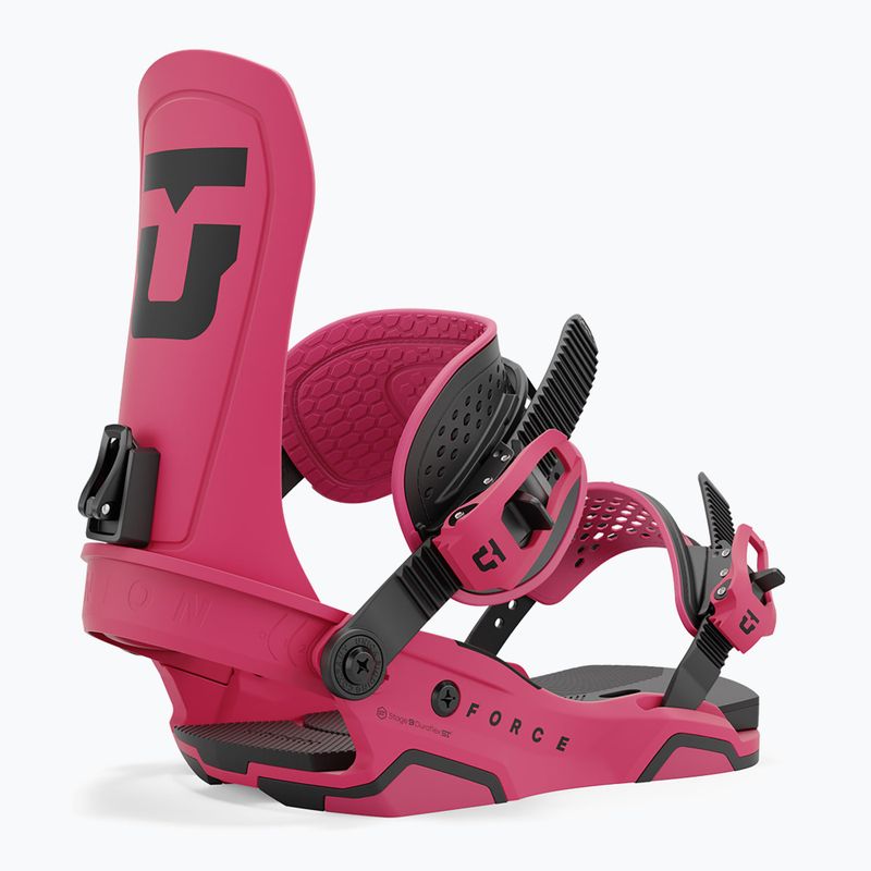 Attacchi da snowboard da uomo Union Force (Team HB) magenta 4