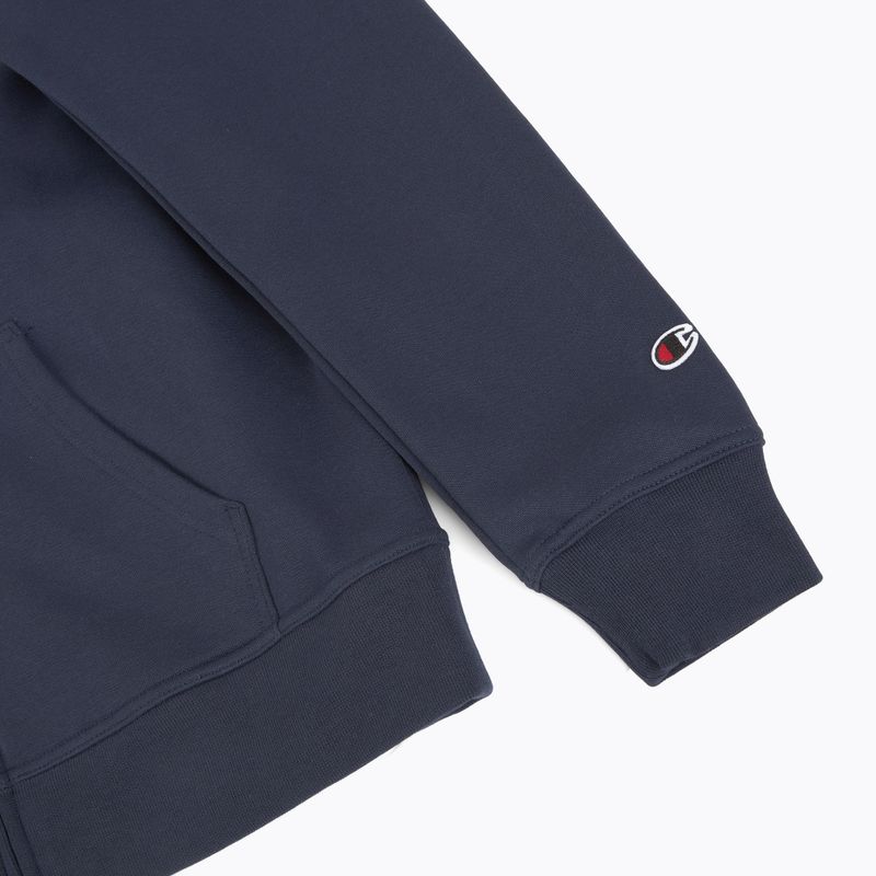 Felpa da uomo Champion 22025 Sweatshirt Hoodie FZ navy 4