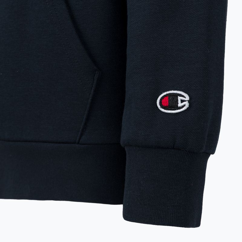 Felpa bambini Champion 306874 Sweatshirt Hooded navy 3