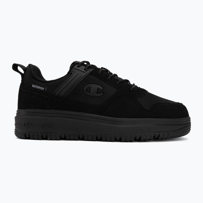 Scarpe da uomo Champion RD18 Utility WP Low Cut triple black 2