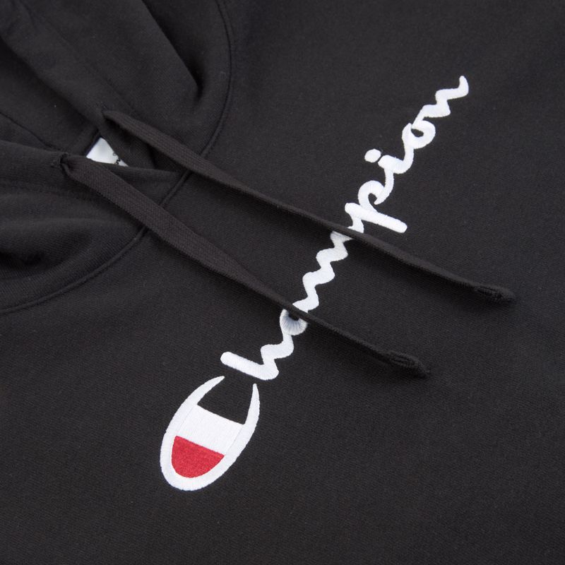 Felpa donna Champion 118097 Sweatshirt Hooded black 3