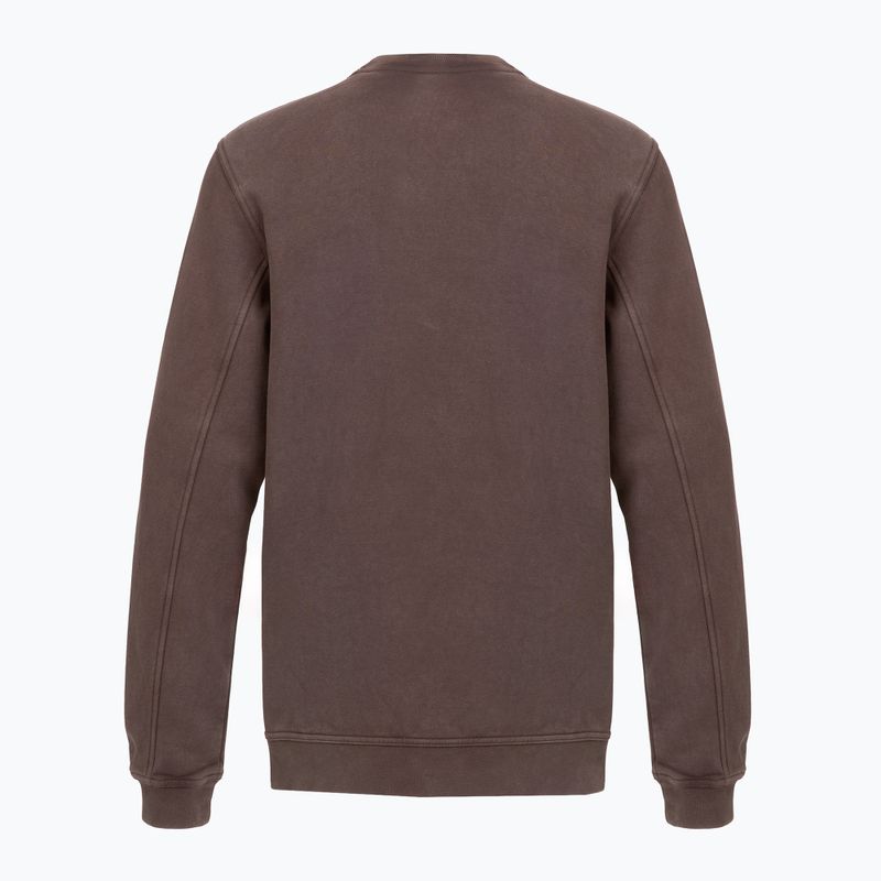 Felpa da uomo Champion 221572 Crewneck Sweatshirt chocolate 2