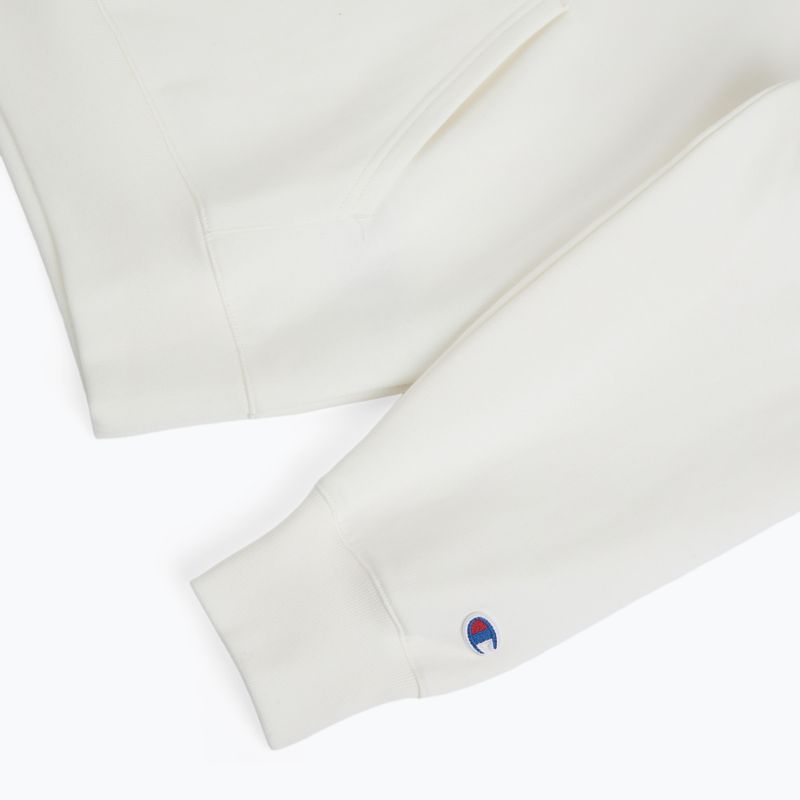 Felpa da uomo Champion 221599 Sweatshirt Hooded white 4