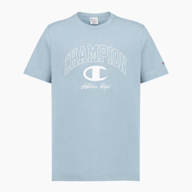 T-shirt da uomo Champion 221604 Crewneck baby blue