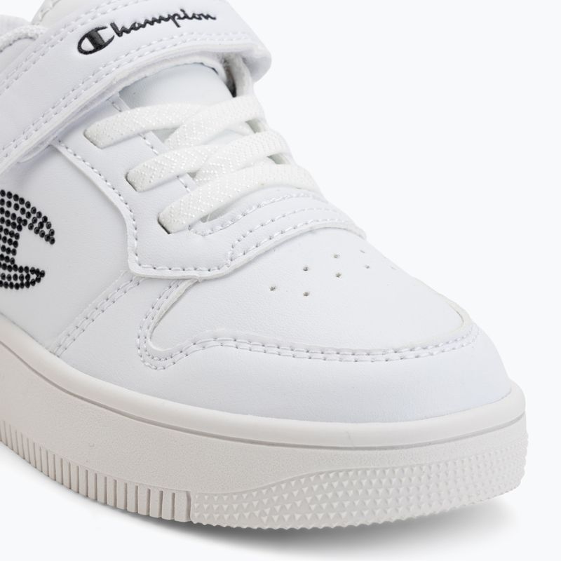 Scarpe per bambini Champion RD18 Platform Glitter G PS Low Cut wht/nbk 7