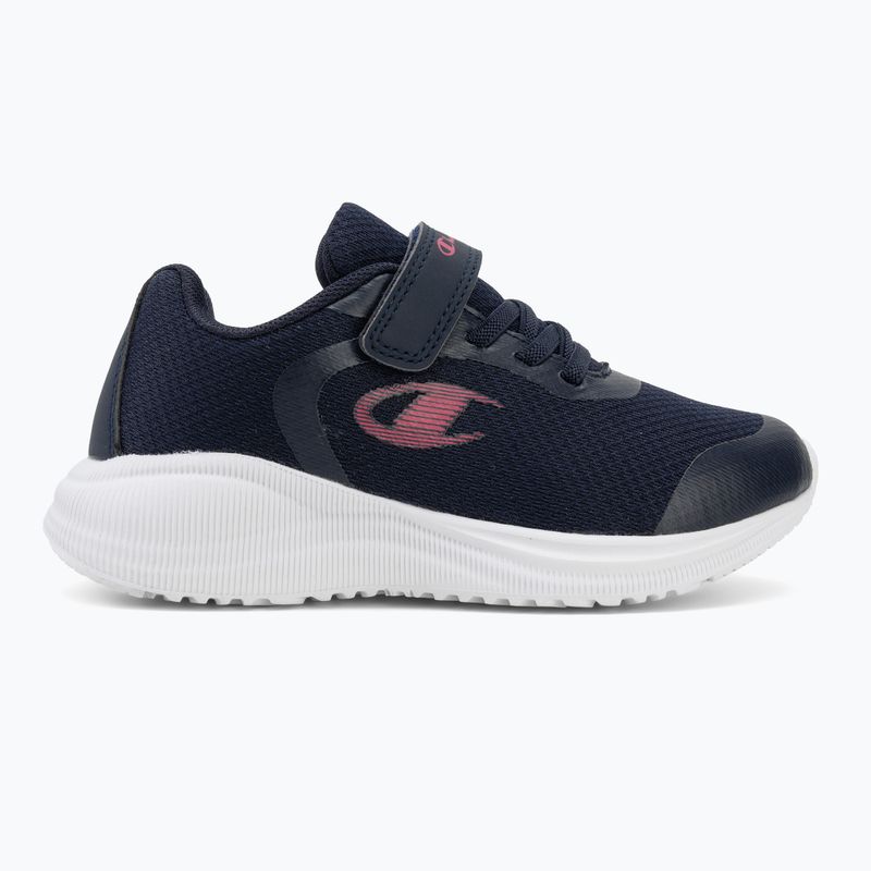 Scarpe per bambini Champion Syphon Engage Mesh B GS Low Cut new navy/fluo/flash pink 2