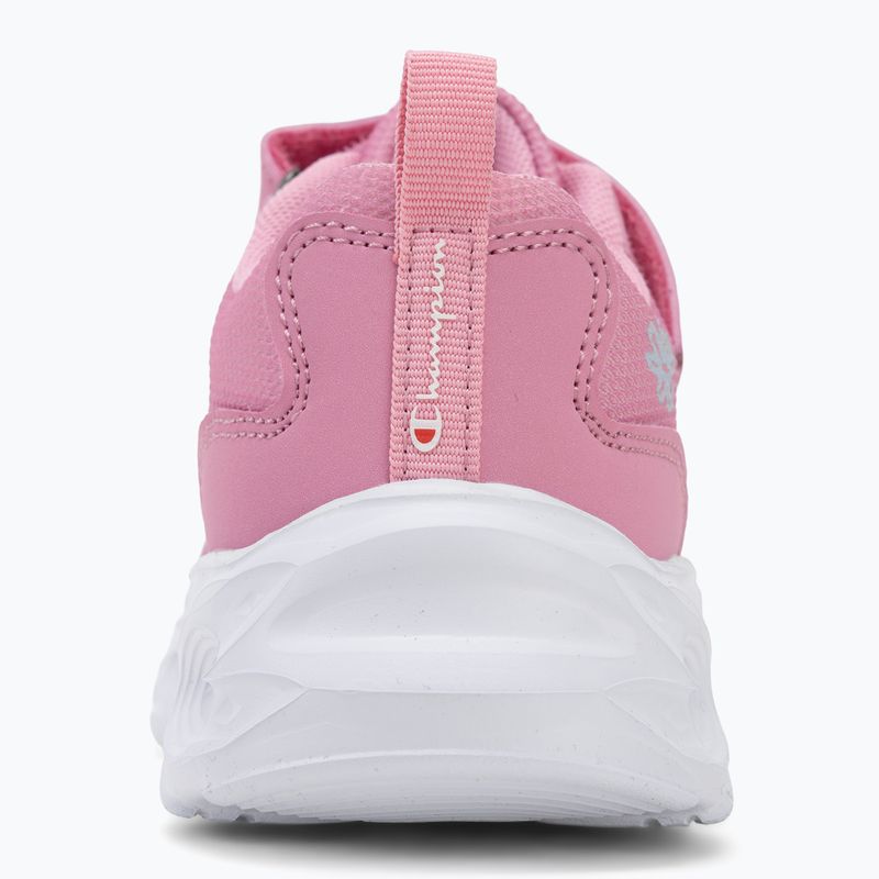 Scarpe per bambini Champion Funfair Print G PS Low Cut blue burgundy/flash/fluorescent pink 6