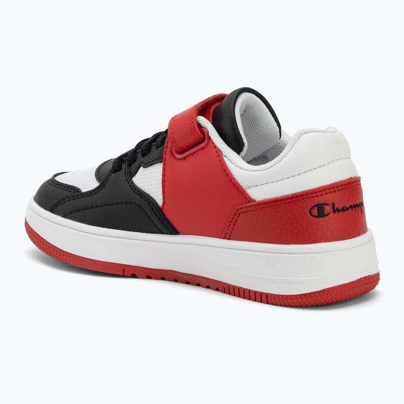Scarpe per bambini Champion RD25 Low B PS Low Cut white/red oxide/black 3