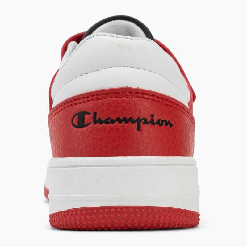 Scarpe per bambini Champion RD25 Low B PS Low Cut white/red oxide/black 6
