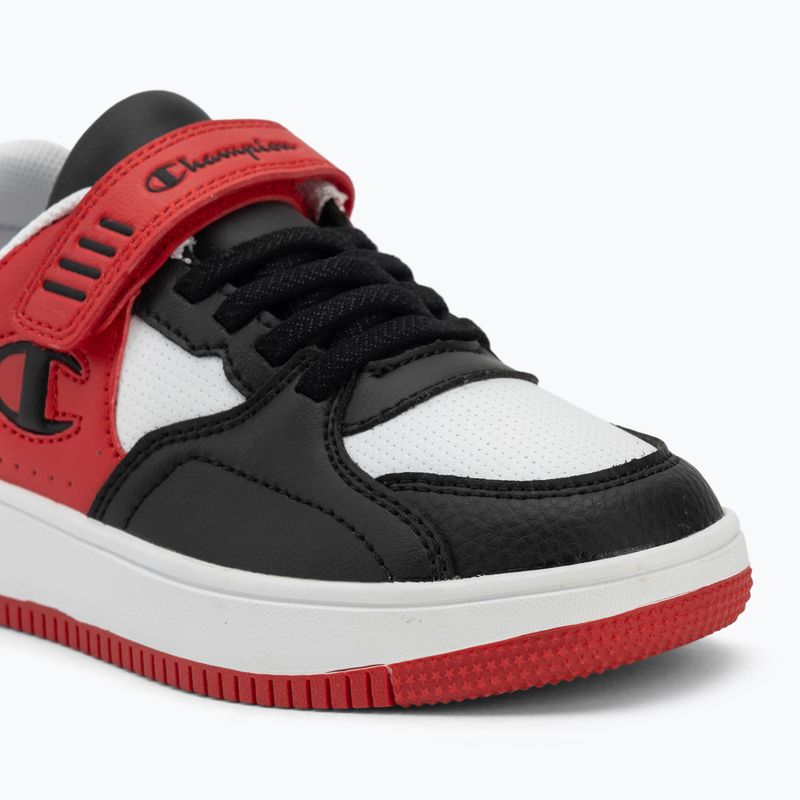 Scarpe per bambini Champion RD25 Low B PS Low Cut white/red oxide/black 7
