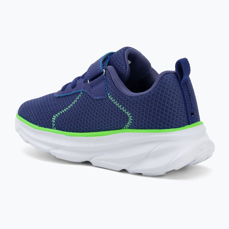 Scarpe per bambini Champion HRO J B PS Low Cut basic white/flash green/new navy 3