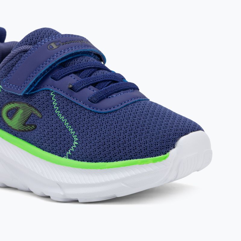 Scarpe per bambini Champion HRO J B PS Low Cut basic white/flash green/new navy 7