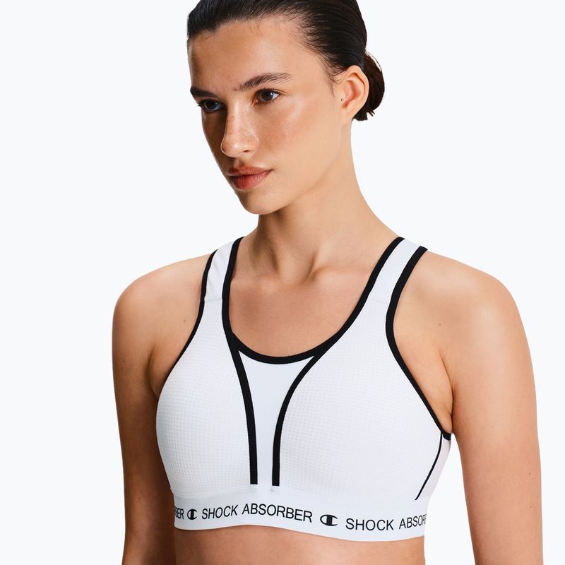 Reggiseno sportivo Shock Absorber Ultimate Run Bra Padded white 3