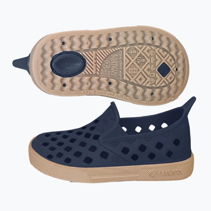 BOATILUS Easy Veg scarpe da bambino blu/beige