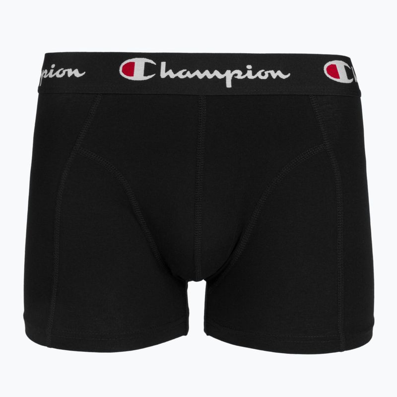 Boxer uomo Champion U20001 2 black pairs 2