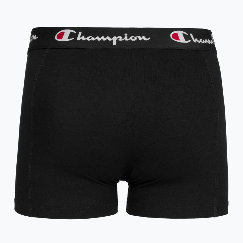 Boxer uomo Champion U20001 2 black pairs 3