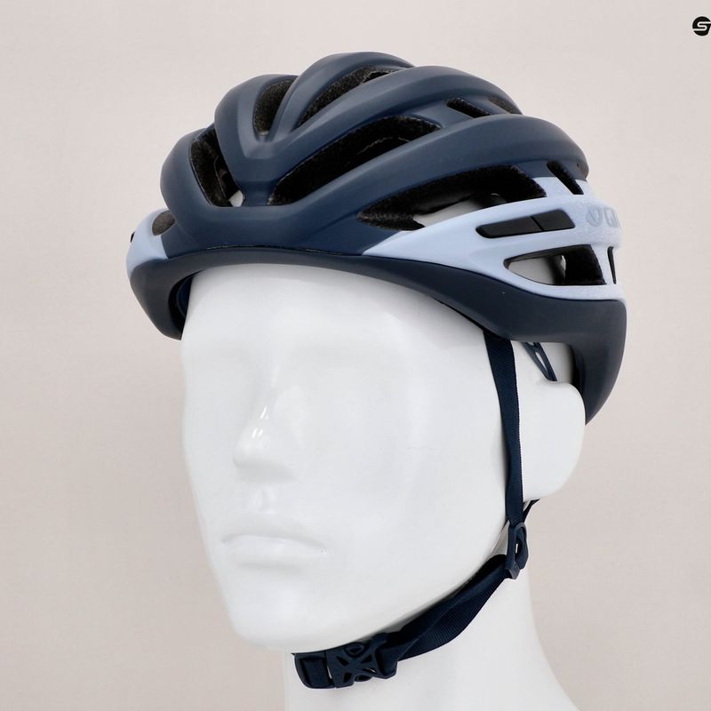 Casco da ciclismo da donna Giro Agilis grigio notte/lavanda opaco 10