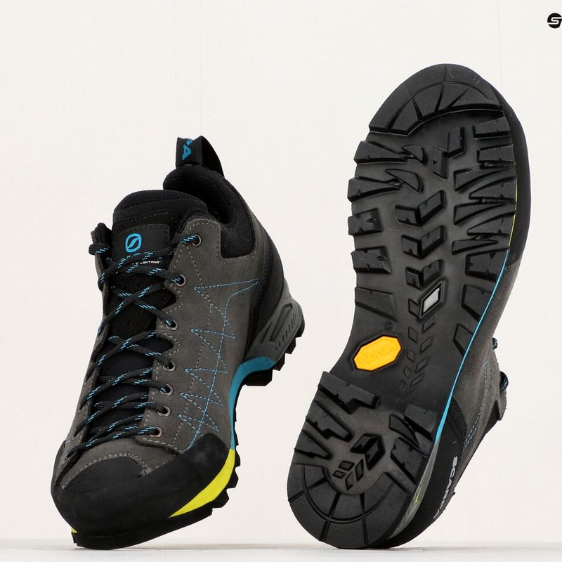 Scarponi da trekking da donna SCARPA Zodiac GTX squalo/malva 19
