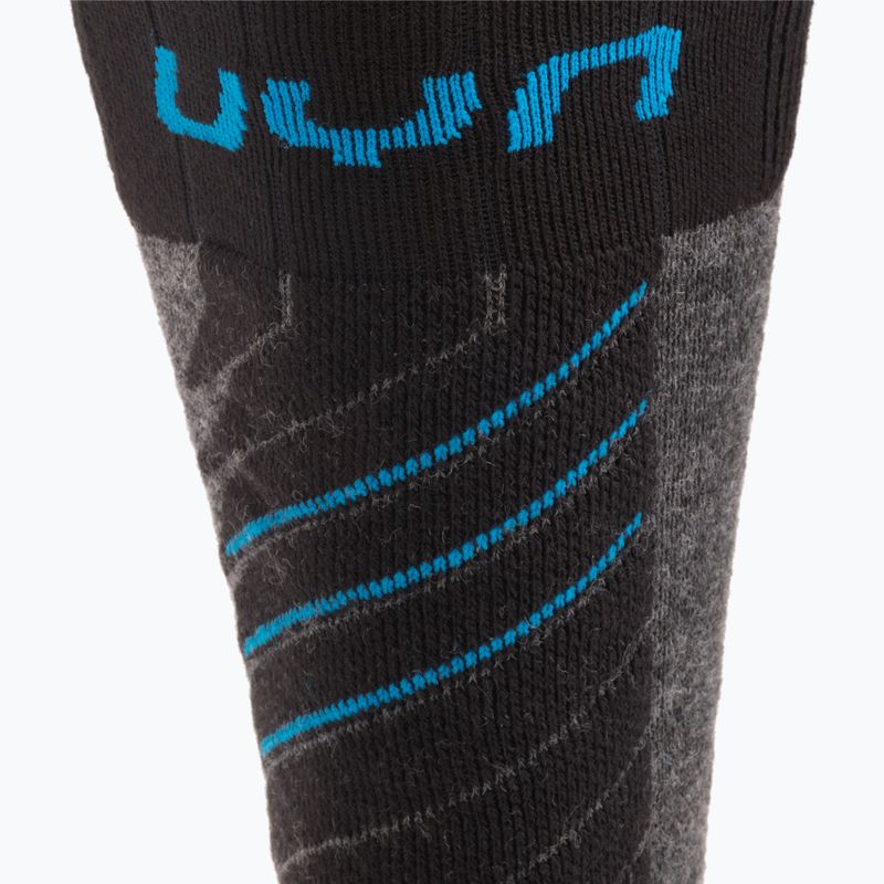 Calzini UYN Ski Comfort Fit da uomo grigio/melange/azzurro medio 3