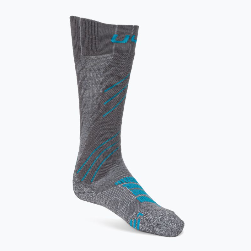 Calze UYN Ski Comfort Fit donna grigio/turchese