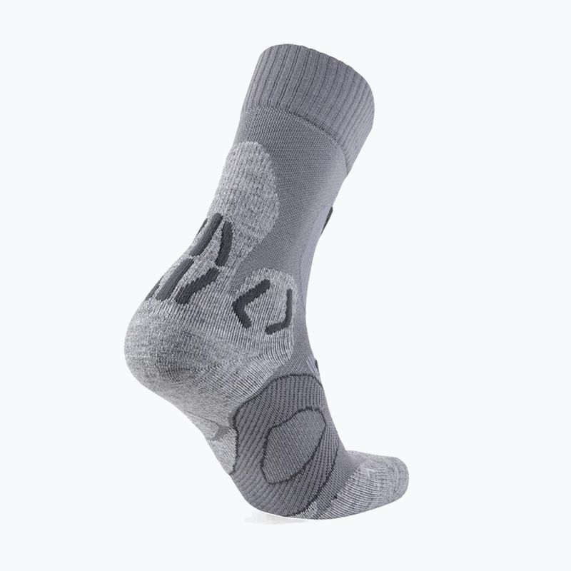 Calze da donna UYN Trekking Cool Merino light grey melange/pea 2