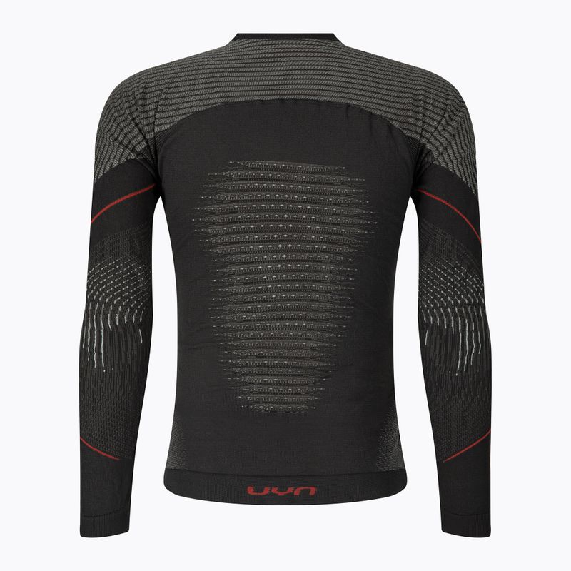 Maglia termica da uomo UYN Evolutyon Comfort UW Shirt charcoal/white/red 2