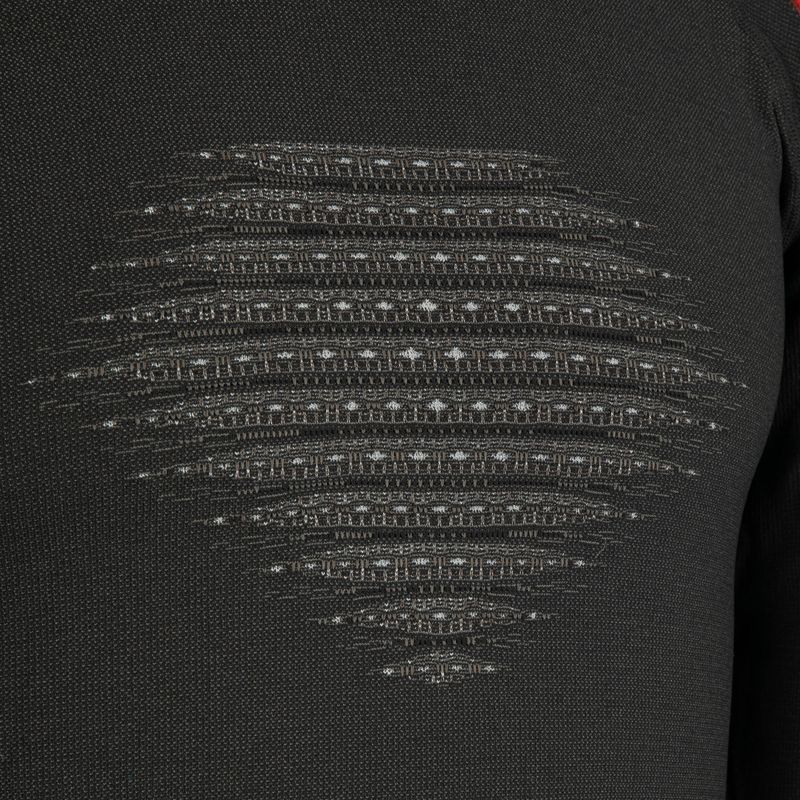 Maglia termica da uomo UYN Evolutyon Comfort UW Shirt charcoal/white/red 3