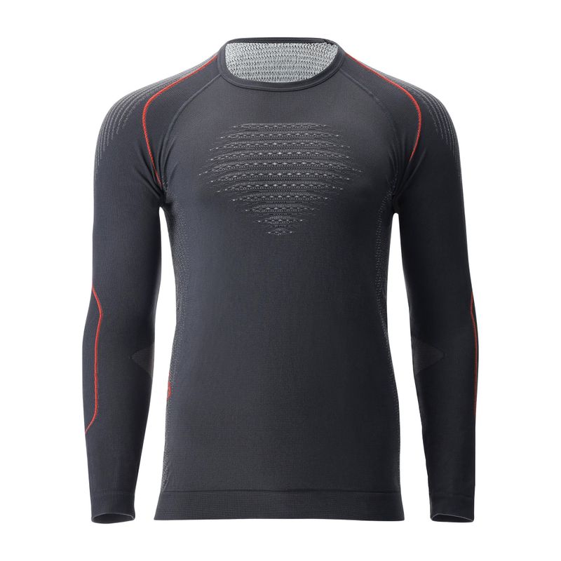 Maglia termica da uomo UYN Evolutyon Comfort UW Shirt charcoal/white/red 4