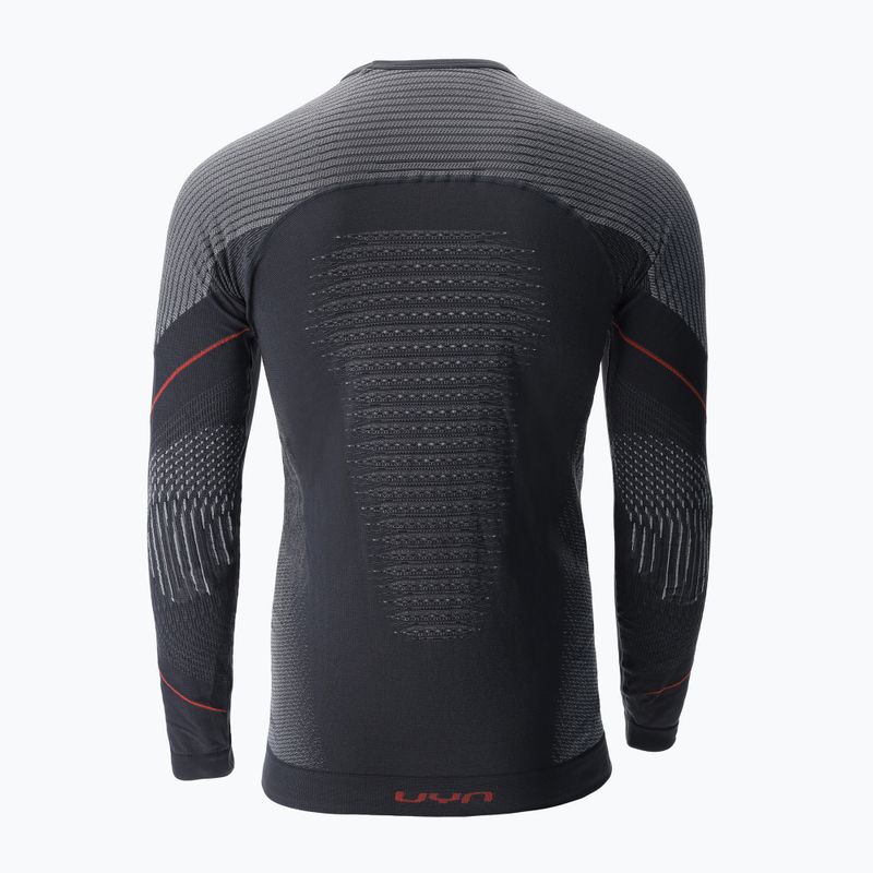 Maglia termica da uomo UYN Evolutyon Comfort UW Shirt charcoal/white/red 5