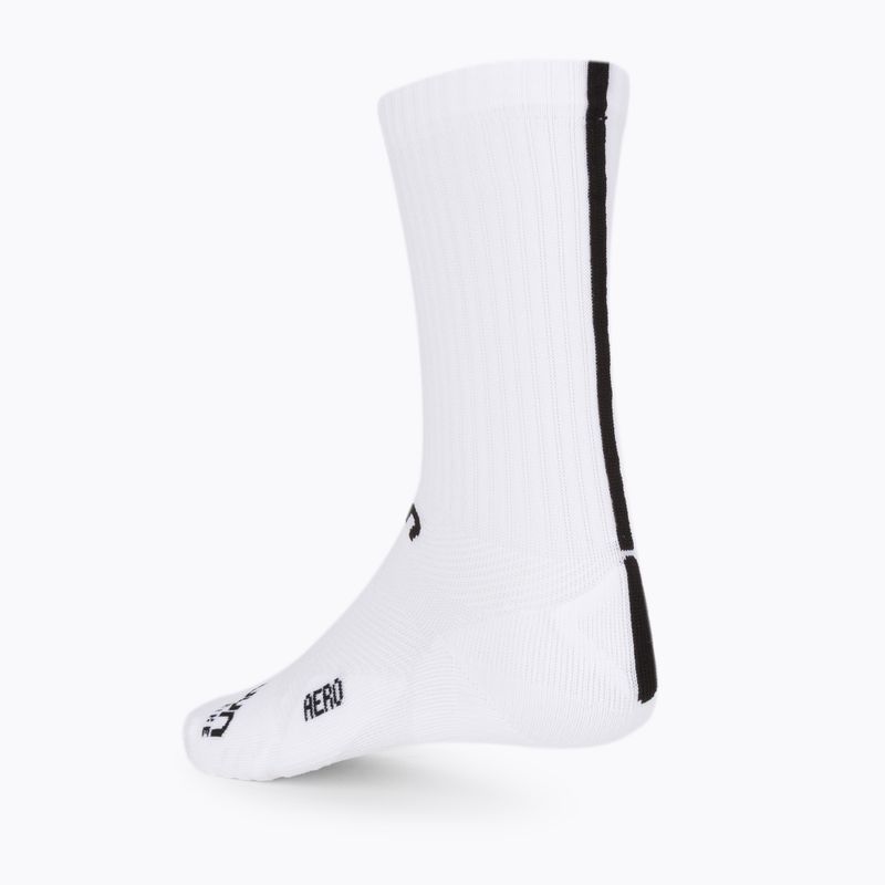 Calze da ciclismo da uomo UYN Aero bianco/nero 2