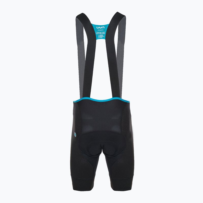 Pantaloncini da ciclismo UYN Racefast da uomo, nero/nero 2