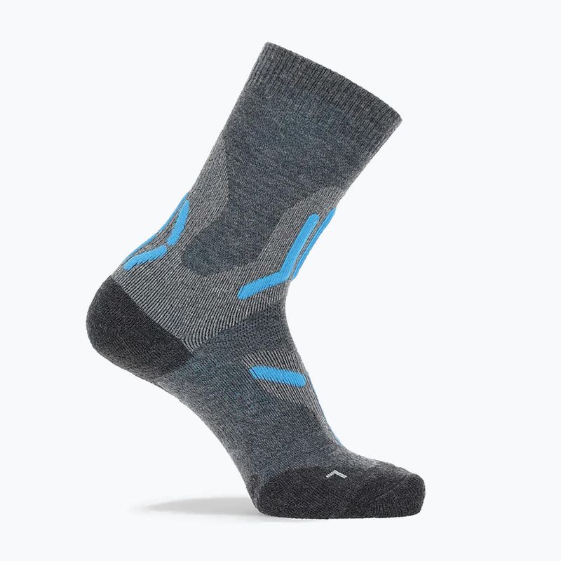Calze da donna Uyn Trekking 2IN Merino Mid mid grey/turquoise 2