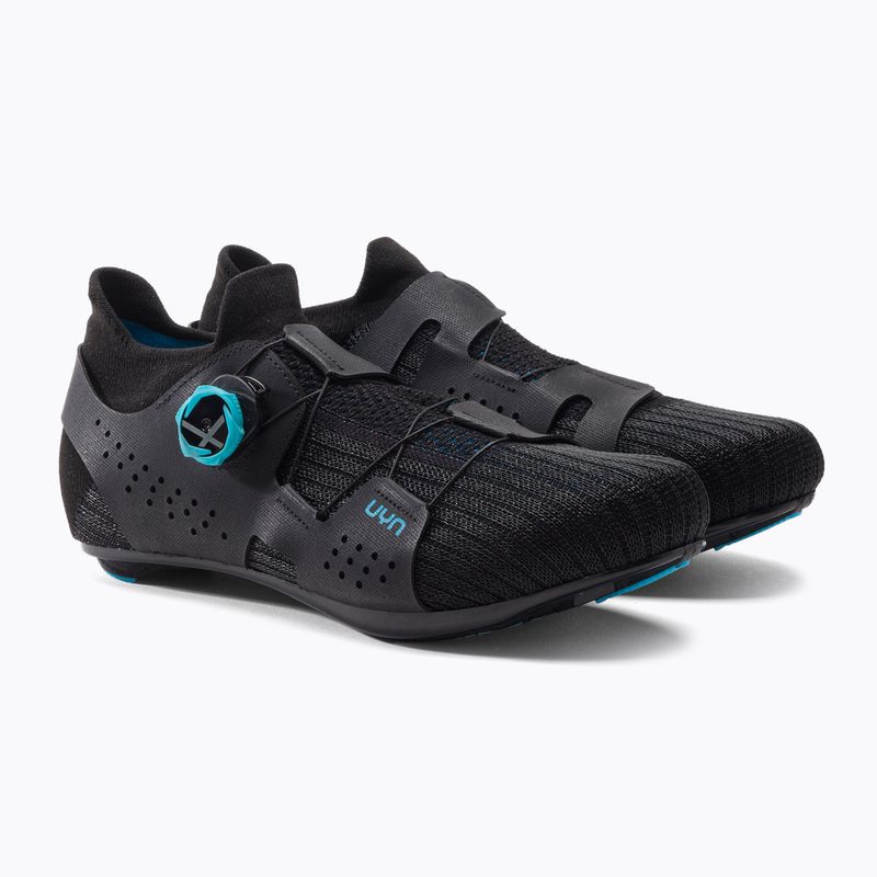 Scarpa da strada UYN Naked Carbon nero/blu per uomo 5