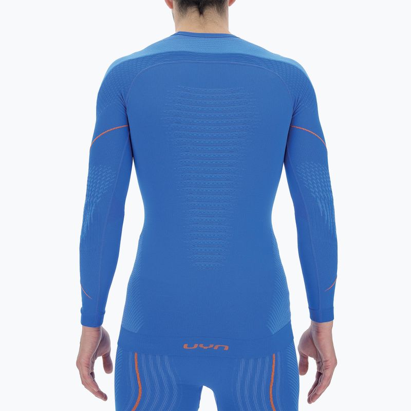 Maglia termica da uomo UYN Evolutyon UW Shirt blue/blue/orange shiny 5