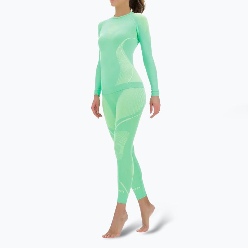 Maglia termica da donna UYN Evolutyon UW Shirt light green/white/white 2