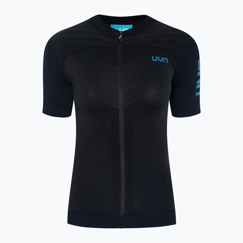 Maglia ciclismo donna UYN Garda nero/peacot 5