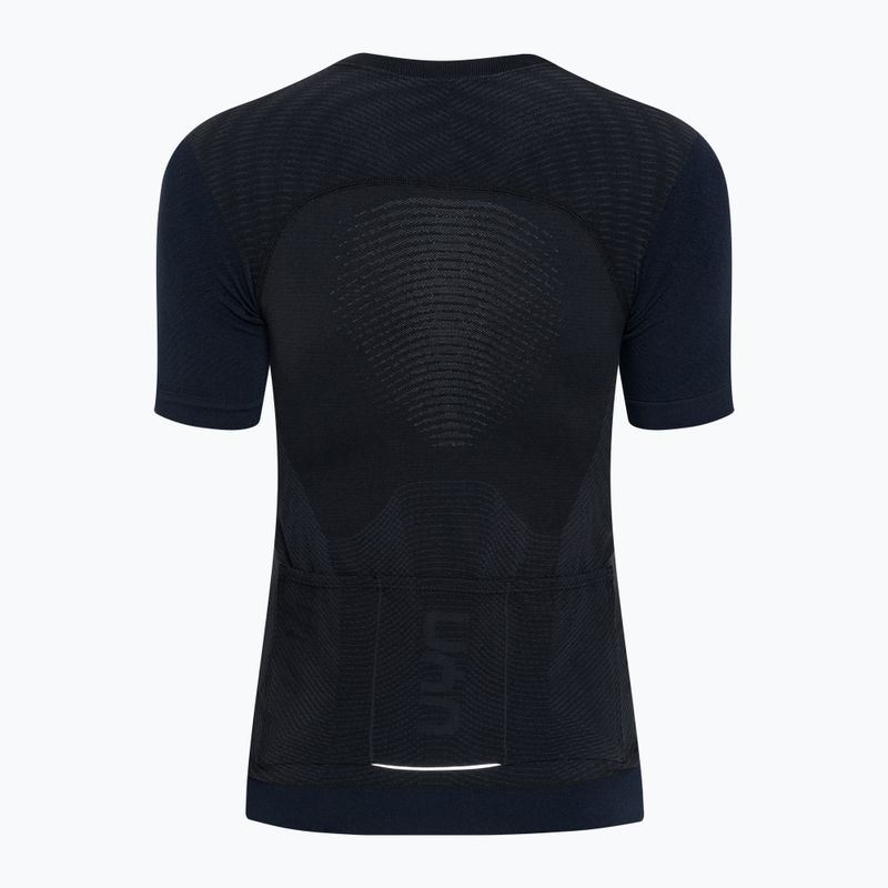 Maglia ciclismo donna UYN Garda nero/peacot 6