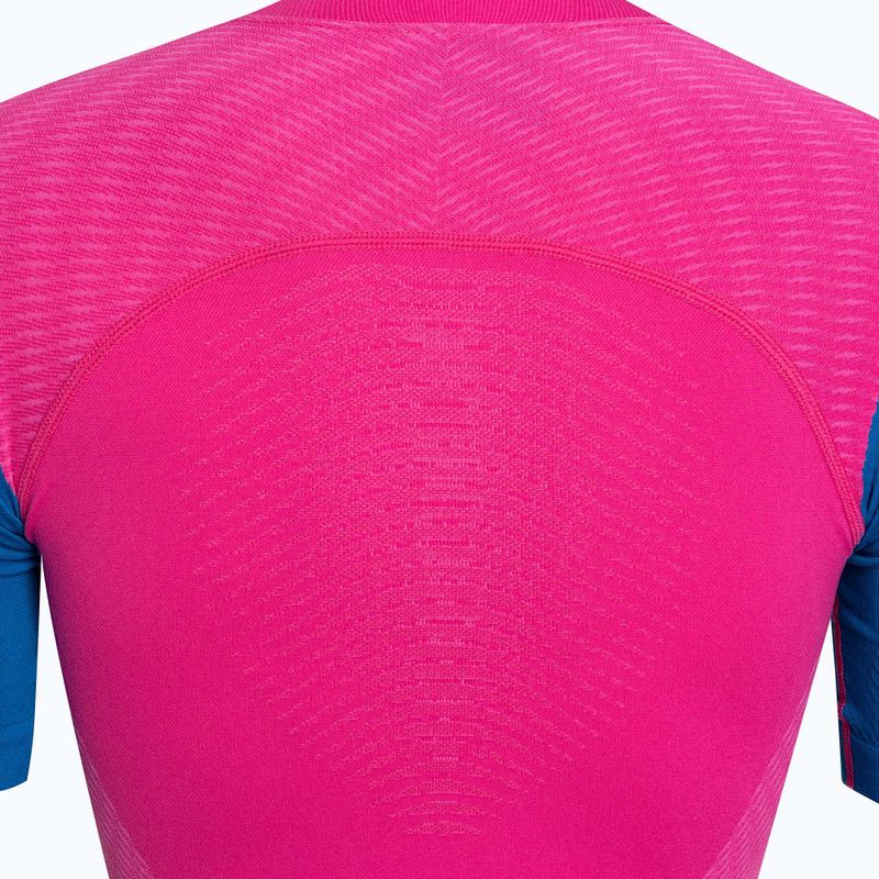 Maglia ciclismo donna UYN Garda magenta/ciano 9