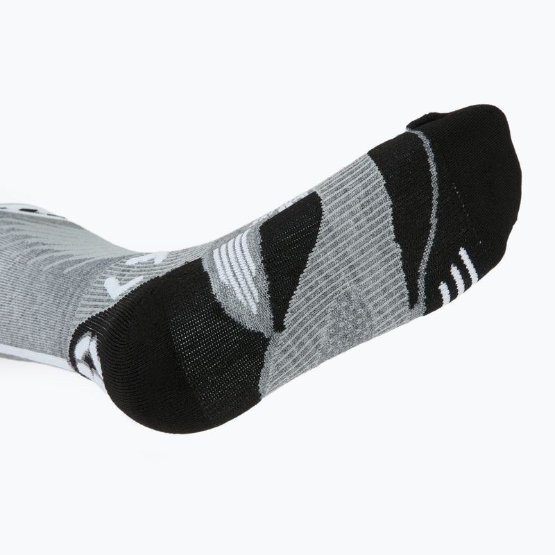 Calze da sci uomo UYN Ski One Merino grey melange/white 5