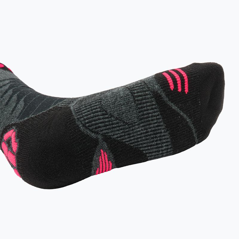 Calze da sci uomo UYN Ski One Merino anthracite/pink 5