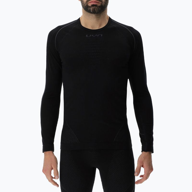 Maglia termica a maniche lunghe da uomo UYN Evolutyon Biotech black 9