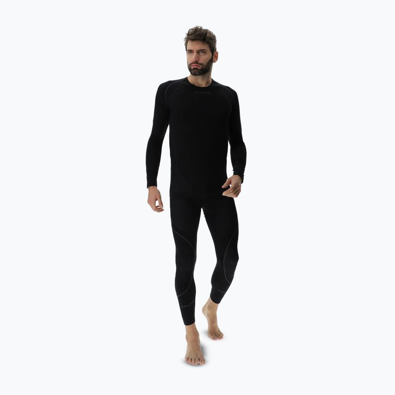 Maglia termica da uomo UYN Evolutyon Biotech black 2