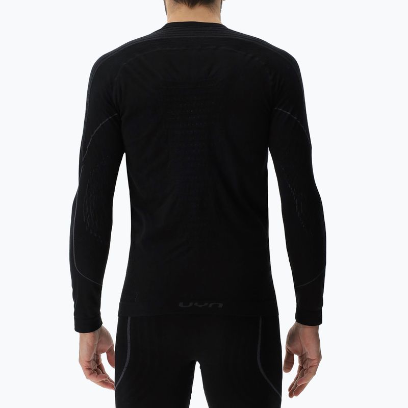 Maglia termica a maniche lunghe da uomo UYN Evolutyon Biotech black 3