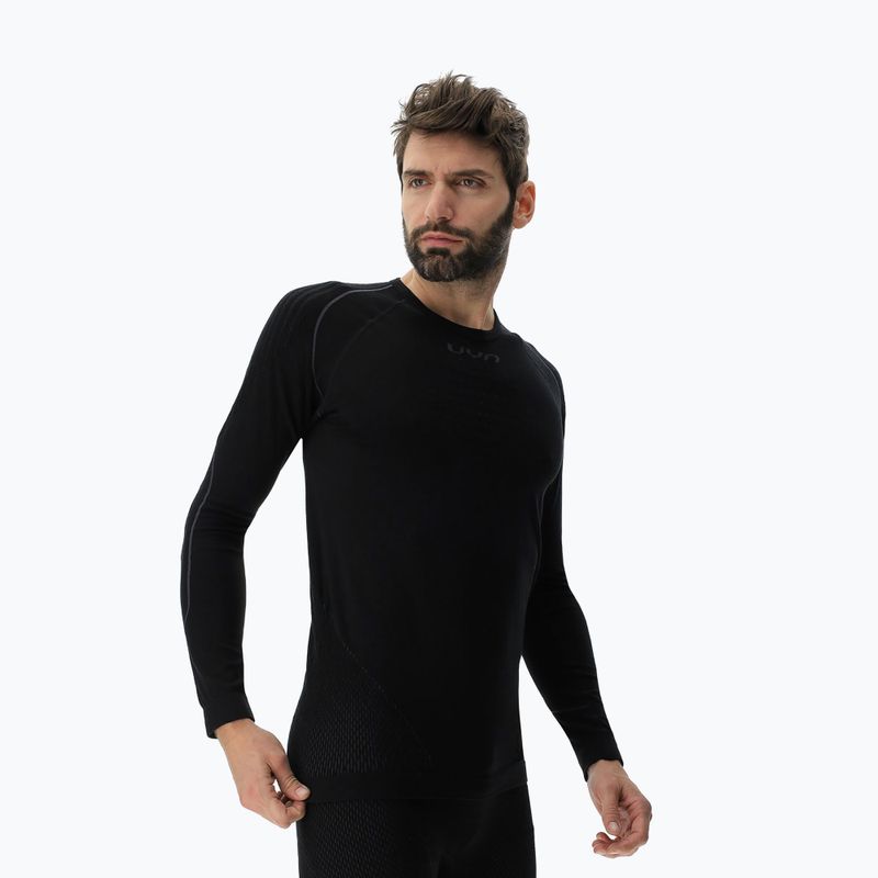 Maglia termica da uomo UYN Evolutyon Biotech black