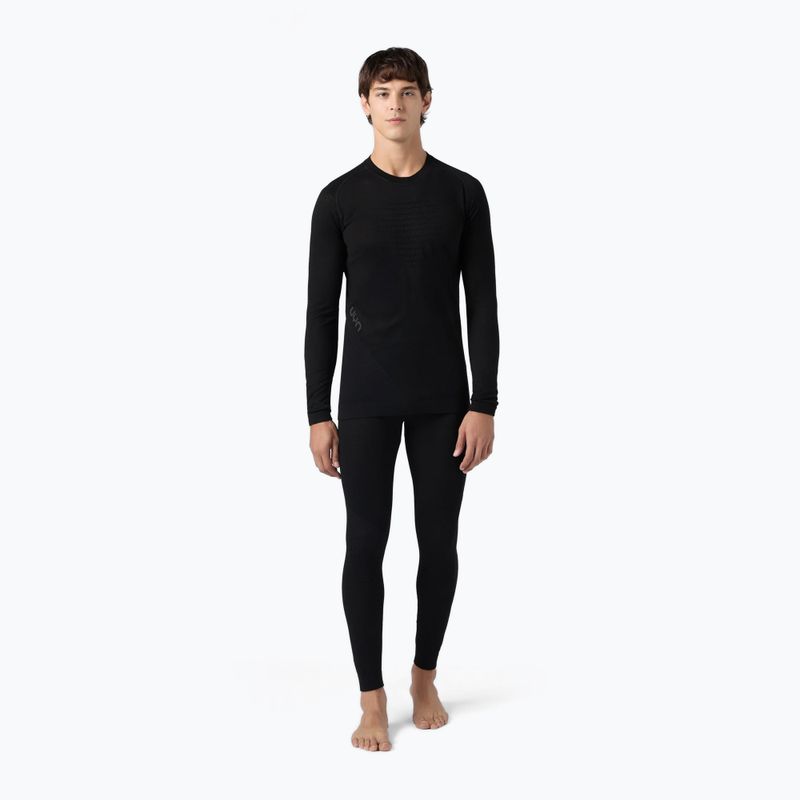 Maglia termica a maniche lunghe da uomo UYN Fusyon Biotech black 2
