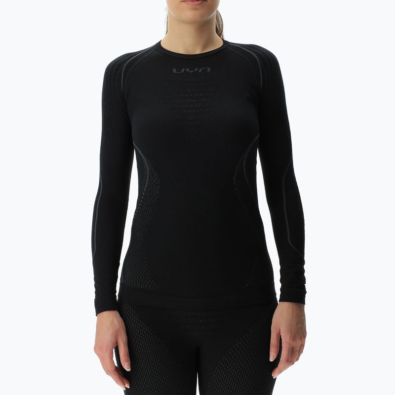 Maglia termica a maniche lunghe da donna UYN Fusyon Biotech black 4