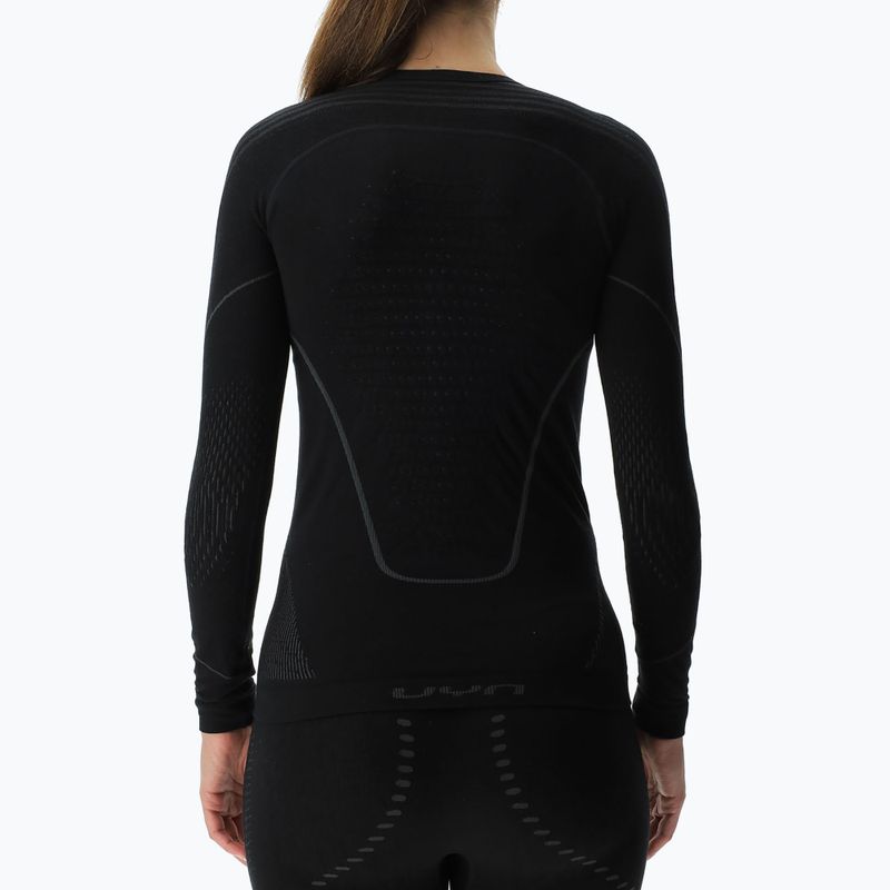 Maglia termica a maniche lunghe da donna UYN Fusyon Biotech black 5