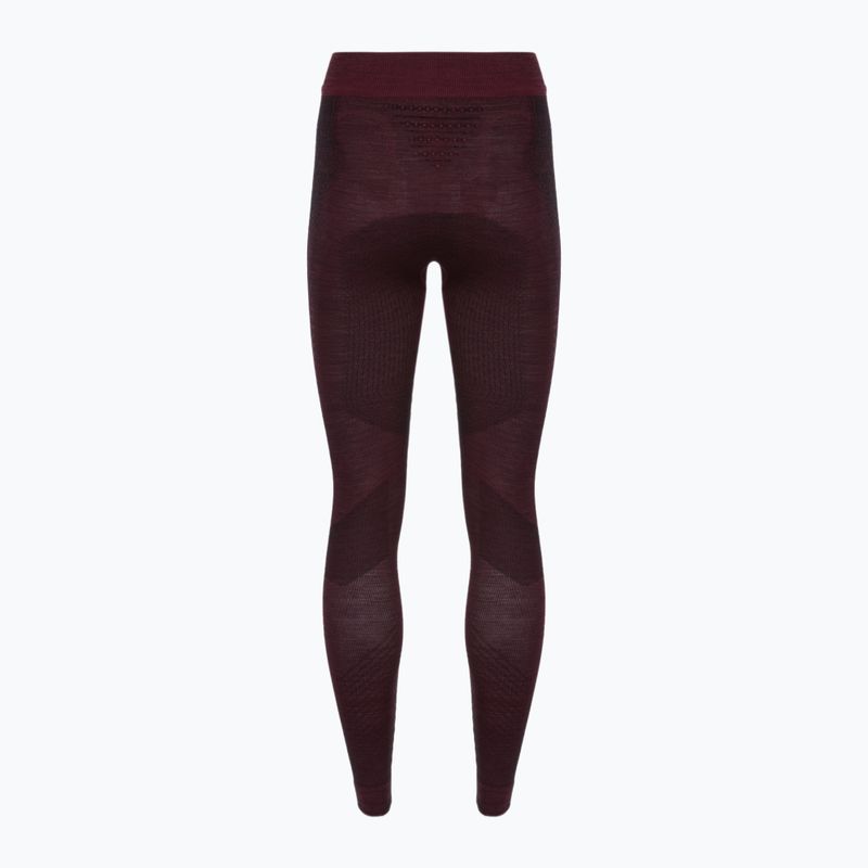Pantaloni termici donna UYN Fusyon Biotech windsor wine 6