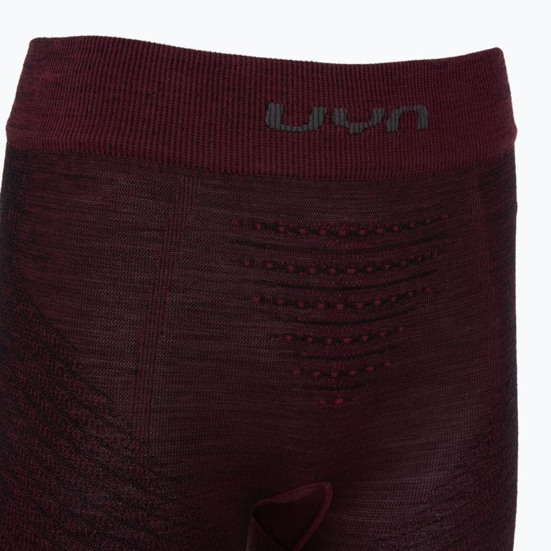 Pantaloni termici donna UYN Fusyon Biotech windsor wine 7
